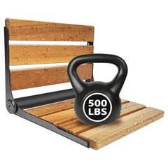 Folding Shower Seat Teak, Bath Safety Furniture Stainless Steel, Shower Seats…