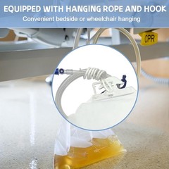 Urine Collector Drainage Bags 20 Pack, Urine Bag with 2000 Ml Volume, 48″Unisex
