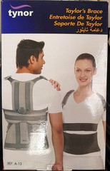 Tynor Taylor Brace Long Type SPL Spinal Orthosis Posture Support Belt Size L New
