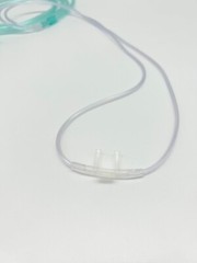 Soft-Touch Vinyl Oxygen Cannula, Cushion Tip, 7′, 5-Pack, Adult
