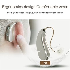 Behind the Ear Sound Amplifier BTE Digital Hearing Aids For Seniors Hearing Loss