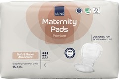 Anatomically Shaped Maternity Pads – 15 Count with Breathable Design for Comfort