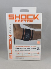 Shock Doctor Compression Tennis / Golf Elbow Support Sleeve X- Large