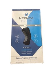 Neenca HX051 Black ,size;L Knee Brace Sports Protection Pain Relief. New #52