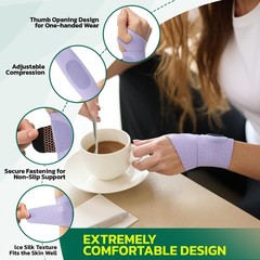 Adjustable Wrist Brace for Pain , Carpal Tunnel & Tendonitis – Ergonomic Comp…