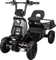 500/1000W Electric Mobility Scooter for Adults with Cargo Platform All Terrain