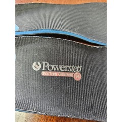 Powerstep ProTech Control Insoles Mens 8-8.5 Womens 10-10.5 Black