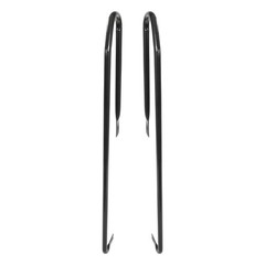 Universal Step Handrail Sturdy Black Metal For Stairs Porch & Loft Steps