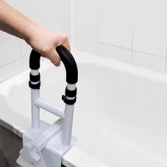 Vaunn Bathtub Grab Bar with Adjustable Height – Safety Rail for Seniors