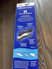 Powerstep Original Thin Profile Full Length Orthopedic Insoles W 9-9.5/M 7-7.5 D