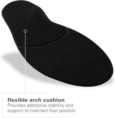 RX Arch Cushion Full Length Comfort Support Shoe Insoles, -Men’S 14-15.5