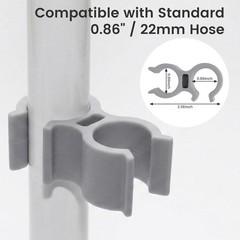 3 Pack Shower Head Holder for Shower Chair, Heavy Duty Handheld Shower Bracket