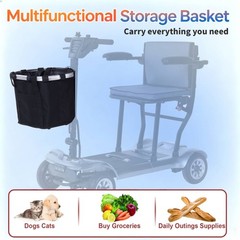4-Wheel Mobility Scooter for Adults Seniors 18.6 Mile 300lbs Electric Scooter