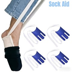 Sock Aid Device Featuring a Comfortable Handle, an Easy-To-Use Tool Designed for