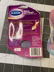 Dr Scholls Dream Walk Hidden Arch Supports Gel & Ball Of Foot Cushions NEW