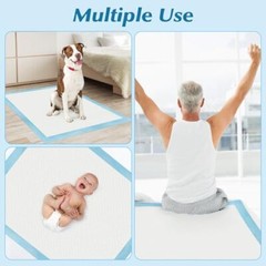50 Count 30” x 36” Super Absorbency Disposable Underpads Leakproof Quick Dryi…