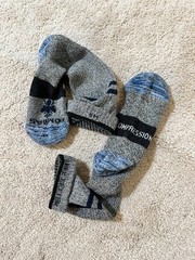 New NWOT 1 pair Bombas Everyday Compression Socks Calf 15-20mm Small Gray