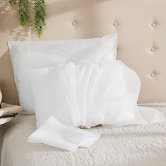 Disposable Non-Woven Pillowcases 21″ x 30″ Pack of 100 Standard White Pillow
