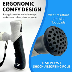 Adjustable Foldable Walking Cane for Seniors Lightweight Telescopic Hiking Stick