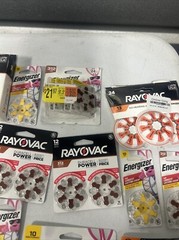 Rayovac, Energizer Hearing Aid Battery Huge Bulk Lot Open Box