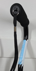 Medline Cane Foam Grip Wrist Strap Offset Aluminum 10 Adjustments Black 0477