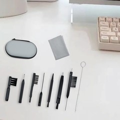 10 PCS Hearing Aid Cleaning Kits Earbuds Headphones Cleaner Brush Kits with C…