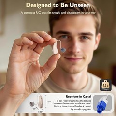 Audien PRO ION 2 BTE Bluetooth Hearing Device FS Music/Phone/App/OTC Rec Device)