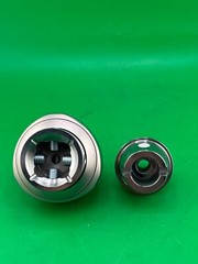 Prosthetic quick change release adapter w/ extra male pyramid insert. New