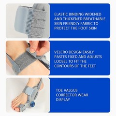 Bunion Fix Hallux Valgus Corrector Toe Straightener Splint Pain Relief Men Women