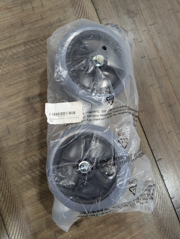 Heavy Duty Bariatric Walker Wheels-1 Pair (Two Wheels) 4.5″ Wide
