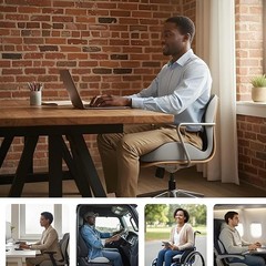 Cushion Lab Patented Pressure Relief Seat Cushion for Long Sitting Hours