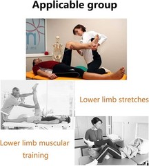 Lightweight 40 Inch Leg Lifter Strap | Four Loops for Easy Mobility Enhancement