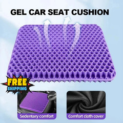 Gel Seat Cushion Honeycomb Cooling Pad for Office Car Tailbone Pain Relief