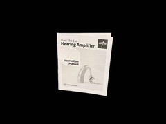 Medline Over the Ear Hearing Amplifier Open Box Complete with Batteries
