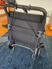 17 lbs Ultra-Lightweight Foldable Wheelchair Transportation Portable Design