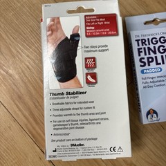Lot of 3 Hand Wrist Braces Mueller Thumb Stabilizer Futuro Support Finger Splint