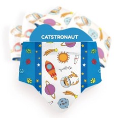 Bambino Catstronaut Medium Adult Baby Diaper – Plastic Backing – Pack of 2 ABDL