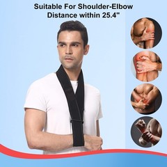 Arm Sling, Adjustable Collar and Cuff Sling, Lightweight Simple Shoulder Immo…