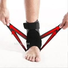 Ankle Brace for Sprained Ankle Support with Side Stabilizers for Men Women Ankle