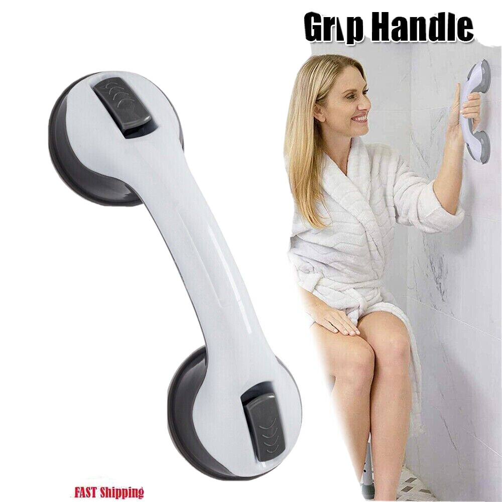Bath Safety Suction Grip Handle Bathroom Tub Shower Toilet Hand Rail Support t21