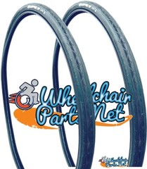 Kenda 24″ x 1″ Pneumatic Wheelchair Tires. Set of 2