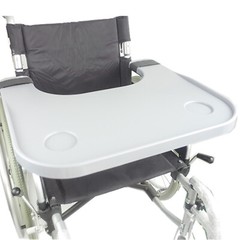 Wheelchair Tray Table with Cup Holder Removable Wheelchair Lap Tray Desk