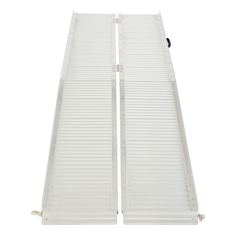 6ft Aluminum Multi-Folding Wheelchair Ramp Portable Mobility Scooter 600Lbs