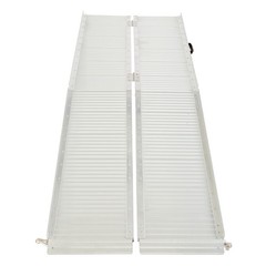 6ft Aluminum Multi-Folding Wheelchair Ramp Portable Mobility Scooter 600Lbs