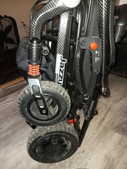 Pride Jazzy Carbon folding power Electric wheelchair No Battery. Works Perfect