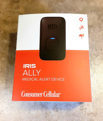 CONSUMER CELLULAR® ~ IRIS ALLY Medical Alert Device • Complete