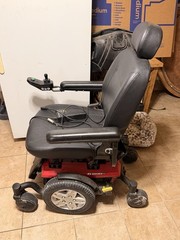 Red Jazzy Elite ES Power Wheelchair~ Charger included