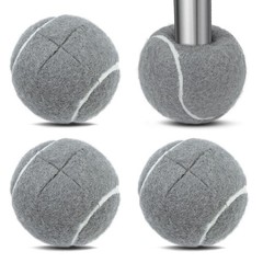 Tennis Balls For Walkers Pre Cut 4pcs Walker Precut Gray