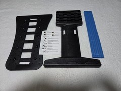 4 Level Back Stretcher, Adjustable Lumbar Support Board & Back Cracker, Low Back