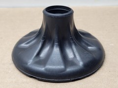 Rubber Cane Grip Tip for 7/8 Inch Cane -Heavy Duty Wide 3-1/2 Inch Base NEW